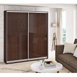 Шкаф-купе "ДСП" крашеный высокий глянец 2,0м